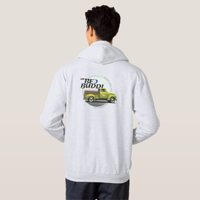 Bed Buddi Sweat - Mörk Färg - Grönt Collection    Hoodie (Hel baksida)
