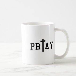 Bed kristet kors konst kristet citat religiöst  kaffemugg