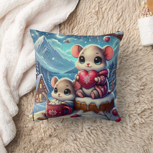 Bed_MOUSE Kudde (Filt)
