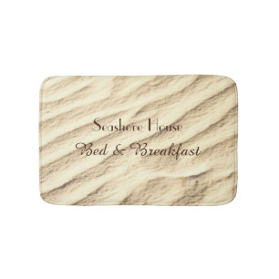 Bed och Breakfast Sand Personlig Bath Mat Badrumsmatta