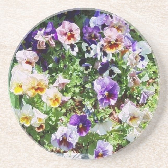 Bed of Pansies Underlägg (Framsidan)