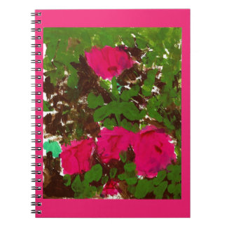 Bed of Roses Classic Notebook Anteckningsbok