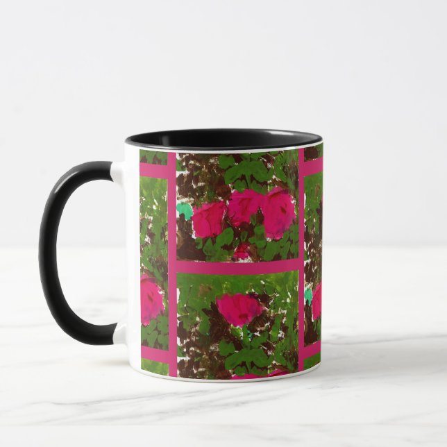 Bed of Roses Combo Mug Mugg (Vänster)