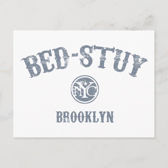 Bed-Stuy Vykort (Framsida)