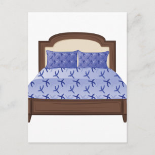 Bed Vykort