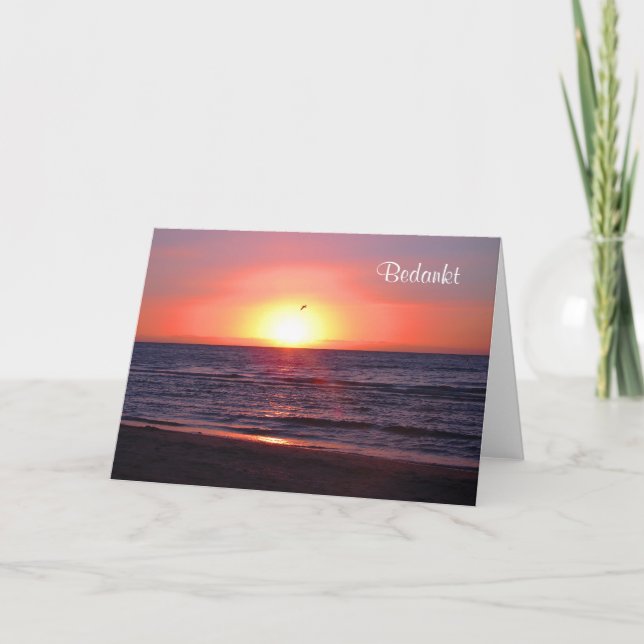 Bedankt - Tack på nederländska (Framsida)