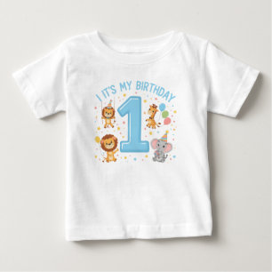 Bedårande 1-årsfirande t shirt