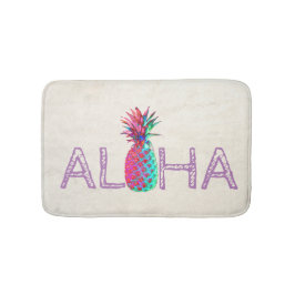Bedårande Aloha Hawaiiansk Ananas Badrumsmatta