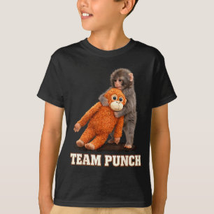 Bedårande apa slår baby grafik team slår bigA T Shirt