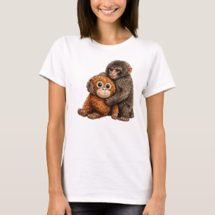 Bedårande apkonst PNG T Shirt