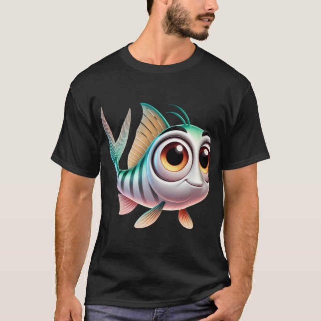 Bedårande benfisk t shirt (Framsida)