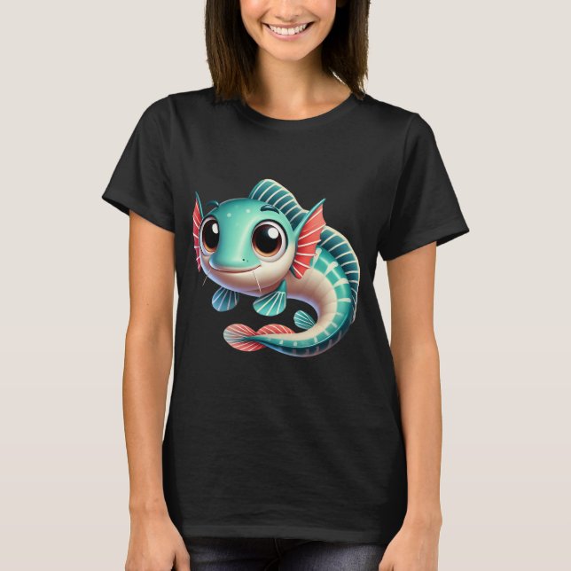 Bedårande Bichir T Shirt (Framsida)