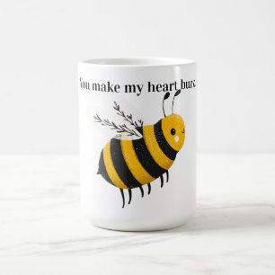 🐝 Bedårande Bimug för söta stunder ☕💛 Kaffemugg