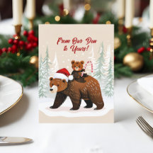 Bedårande Björnar och Festivt Budskap