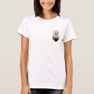 Bedårande bläckfisk i en Ramen-skål Illustration T Shirt
