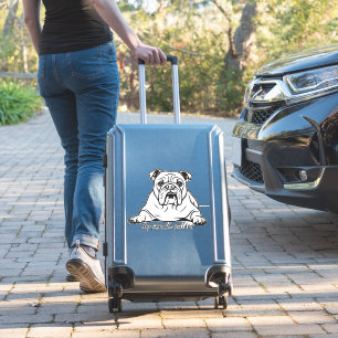 Bedårande Bulldog Klistermärken