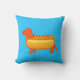 Bedårande Dachshund Korv Kudde