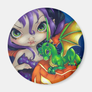 "Bedårande Dragonling II" magnet