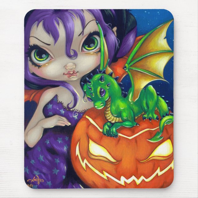 "Bedårande Dragonling II" Mousepad Musmatta (Framsidan)