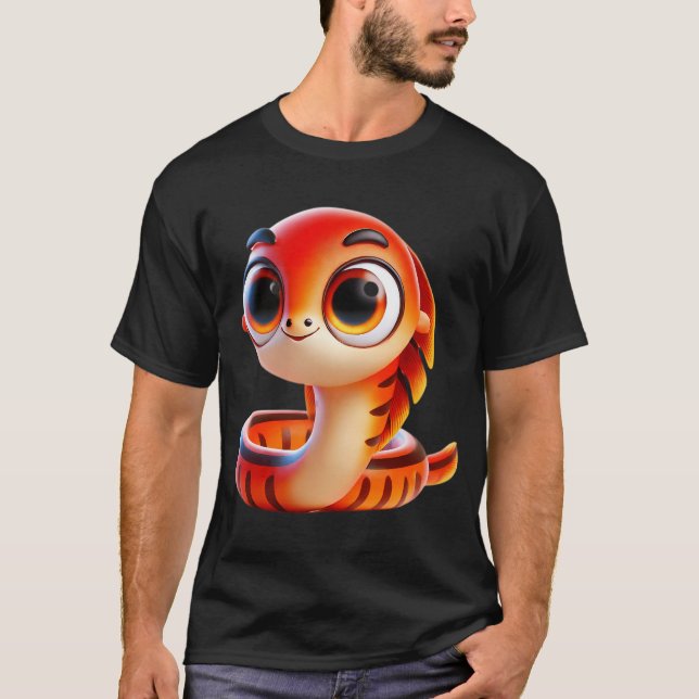 Bedårande elddyngellax t shirt (Framsida)