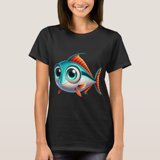Bedårande Escolar Fisk T Shirt (Framsida)