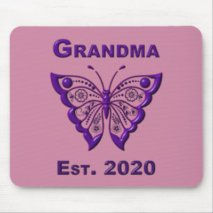 Bedårande fjärilsmormor ”Est 2020” Musmatta