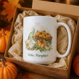Bedårande Gnome Hej Pumpa Kaffemugg