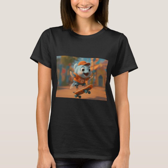 Bedårande Gouramifisk T Shirt (Framsida)