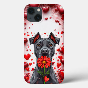 Bedårande Hund Kärlek Design, Romantiskt Husdjurss