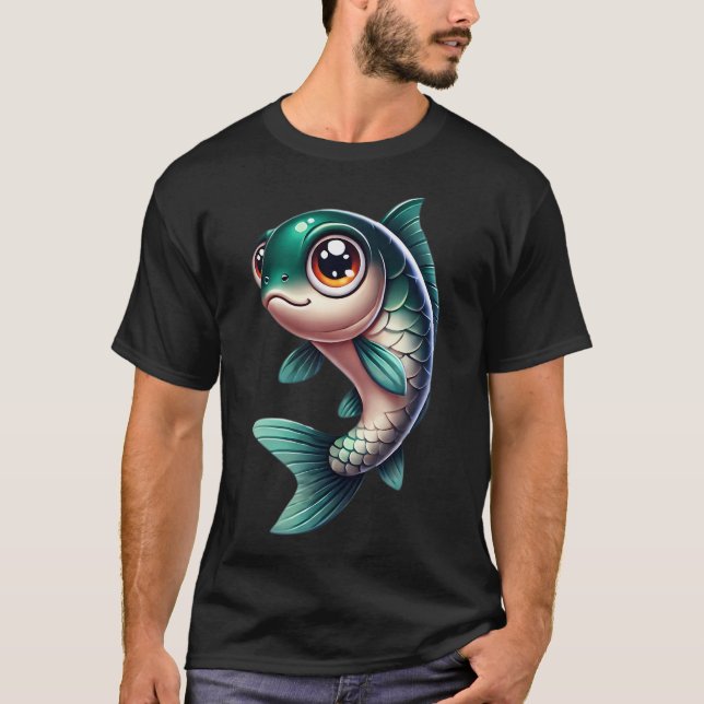 Bedårande Karp 1 T Shirt (Framsida)