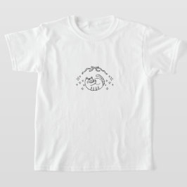 Bedårande katt barn t shirt