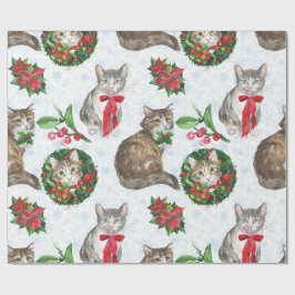 Bedårande kattkrans presentpapper