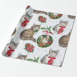 Bedårande kattkrans presentpapper