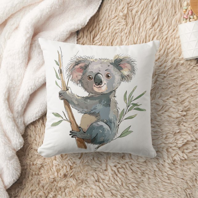 Bedårande Koala  Kudde (Filt)