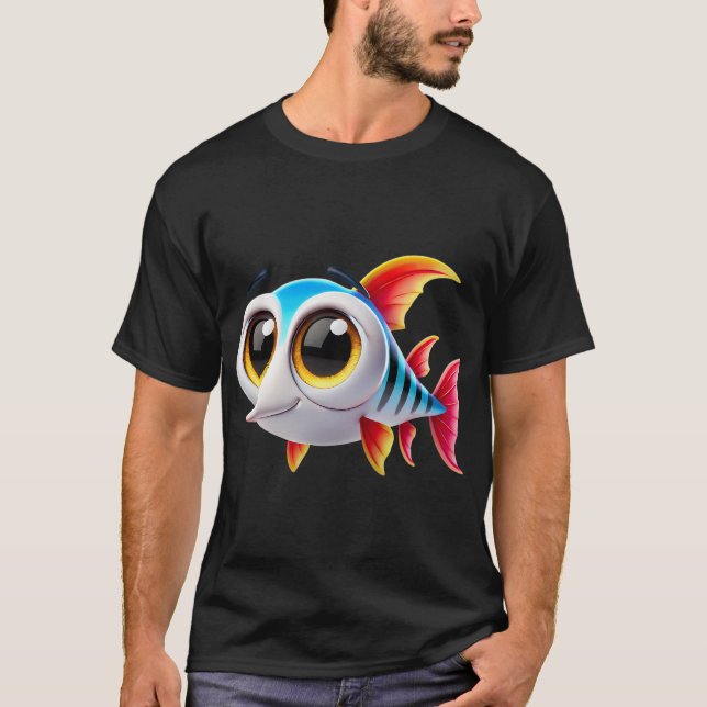 Bedårande Lancetfisk T Shirt (Framsida)