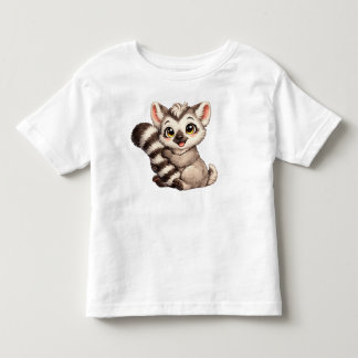 Bedårande Lemurbarn T Shirt