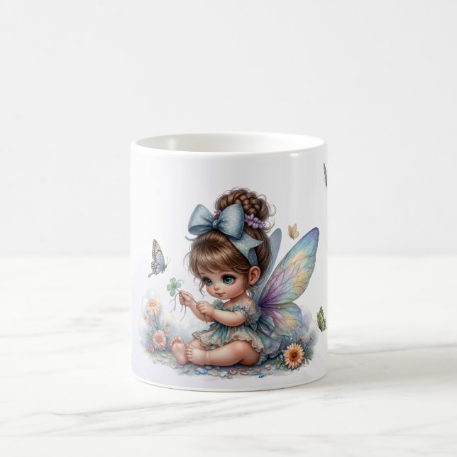 Bedårande lilla älva  kaffemugg (Center)
