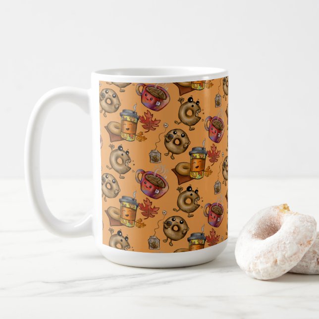 Bedårande Munkar och Te Kaffemugg (Med munk)