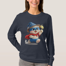 Bedårande och söt teddybjörn design t shirt