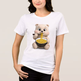 Bedårande och söt teddybjörn design t shirt