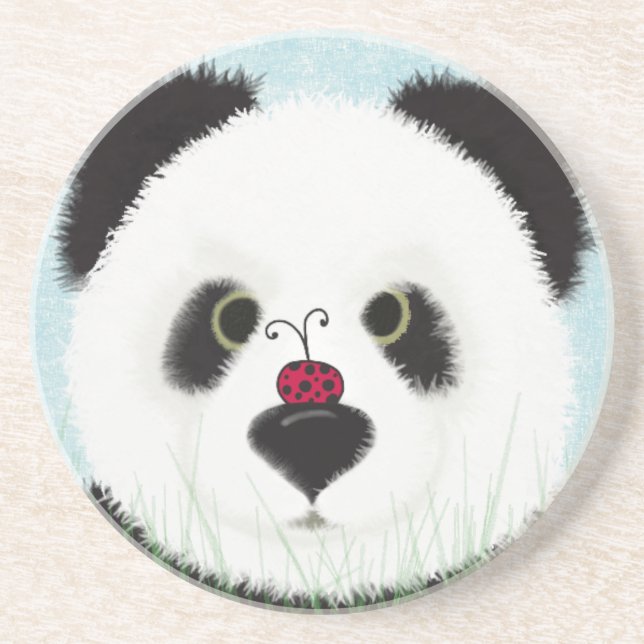Bedårande Panda björn Underlägg (Framsidan)