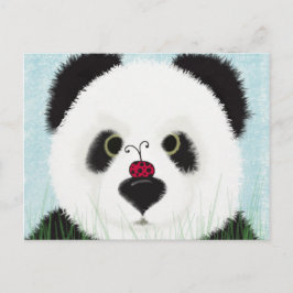Bedårande Panda Björn Vykort