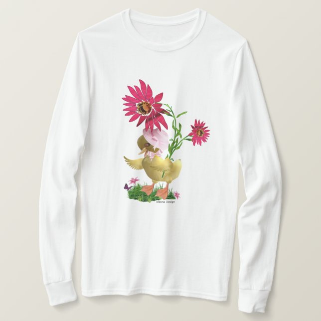 Bedårande påskandunge t shirt (Design framsida)