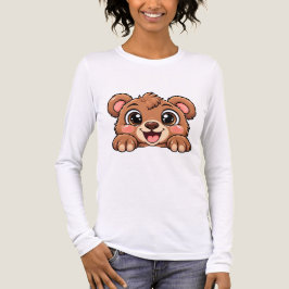 Bedårande Peekaboo Björn T Shirt