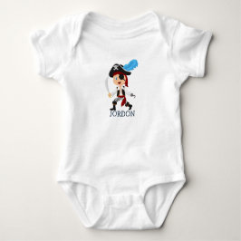 Bedårande piratbaby bodysuit t shirt