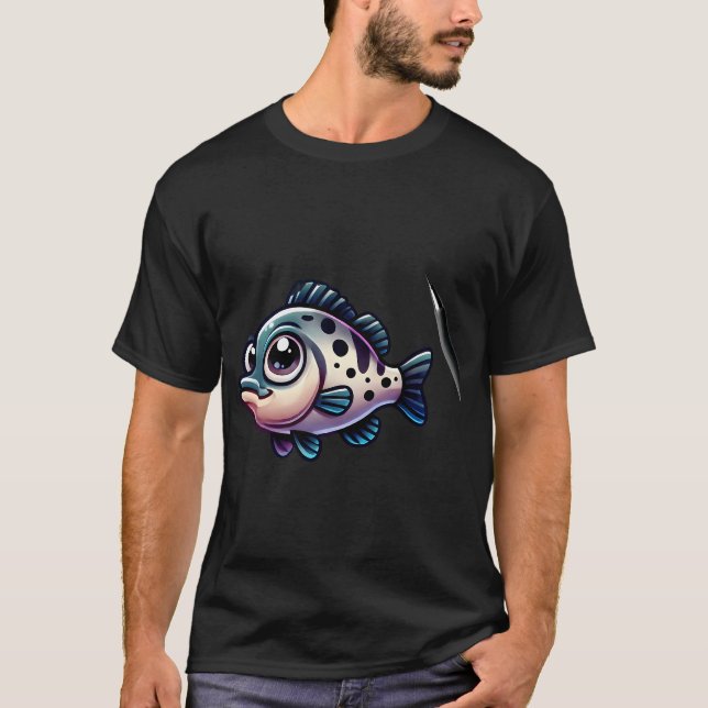 Bedårande Rockbassfisk 2 T Shirt (Framsida)