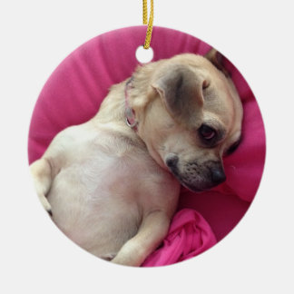 Bedårande rosor för prydnad för jul för julgransprydnad keramik