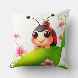 Bedårande serie ladybug kudde