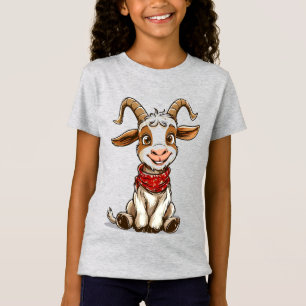 Bedårande serieget med röd bandana t shirt