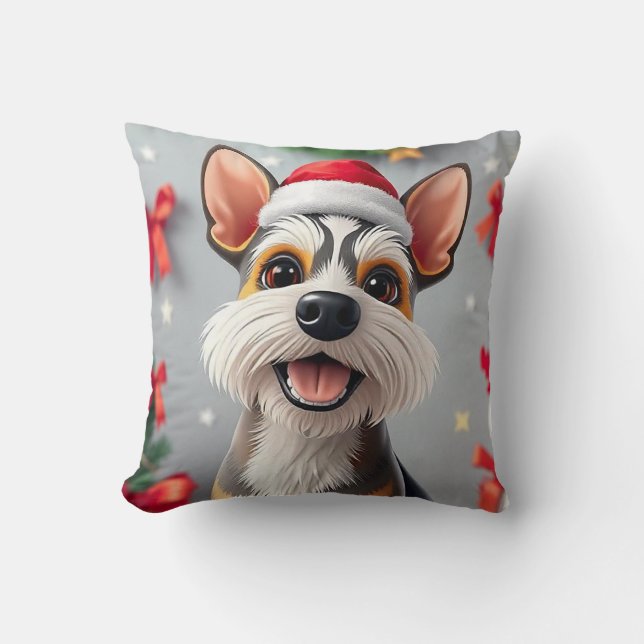 Bedårande seriehund kudde (Framsida)
